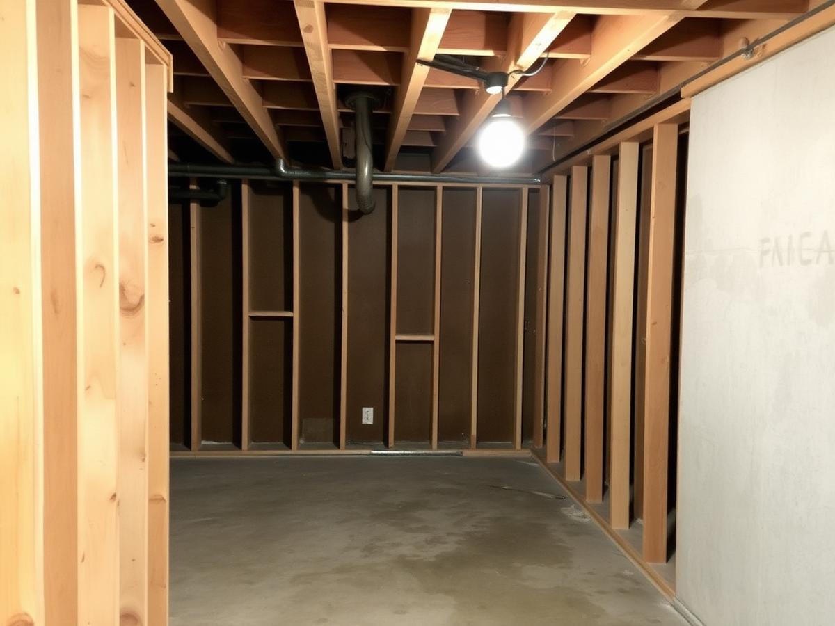 Milton Basement Living Suite — before